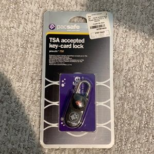 Pacsafe TSA accepted key card lock